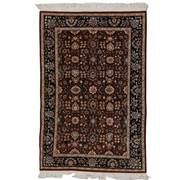 Bokara Rug Co., Inc. Handmade HandKnotted Wool Red/Blue/Brown/Black Rug Wayfair